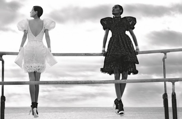 Joan Smalls in Chanel's Spring 2012 Campaign