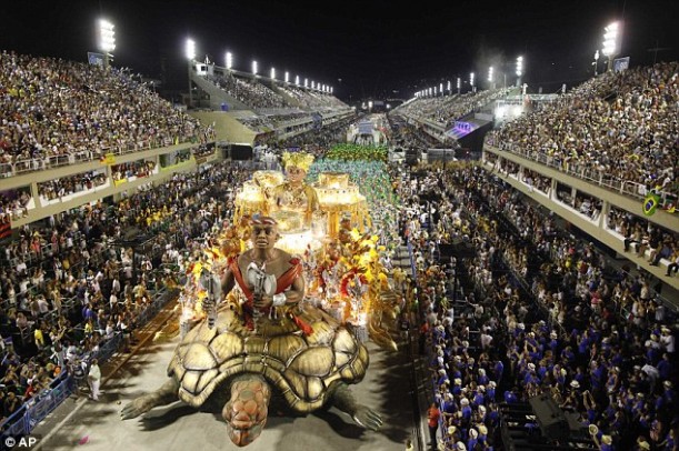 Rio de Janeiro's Carnival Festivities 2012