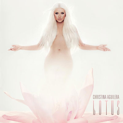 Christina Aguilera's Lotus Artwork