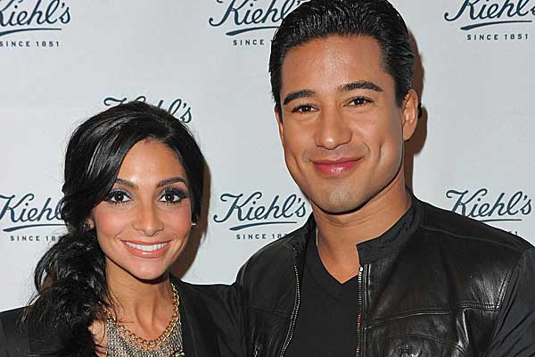 Mario Lopez & Courtney Mazza Mario Lopez & Courtney Mazza