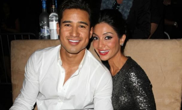 Mario Lopez & Courtney Mazza