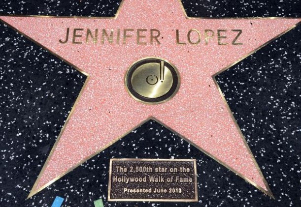 Jennifer Lopez's Star on the Hollywood Walk of Fame