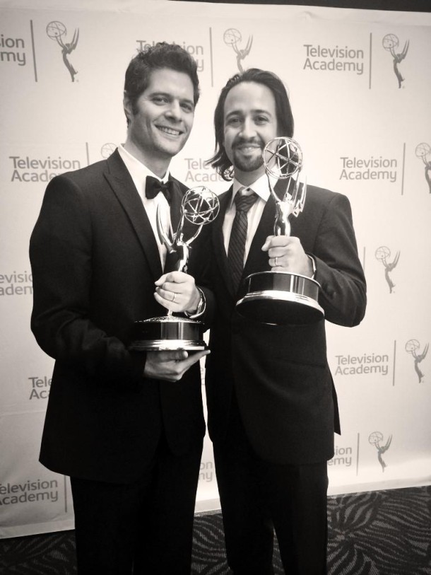 Tom Kitt & Lin-Manuel Miranda Emmys