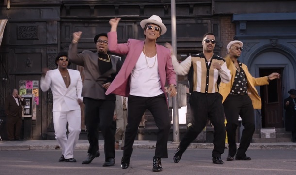 Bruno Mars in Uptown Funk