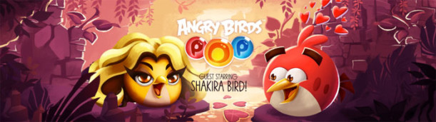 Shakira Bird in Angry Birds Pop