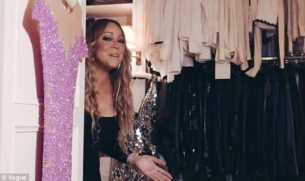 Mariah Carey Vogue Closet Tour