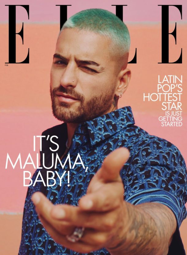Maluma, ELLE Magazine