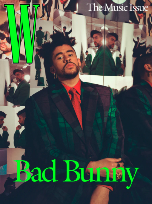 Bad Bunny W Magazine Cover
