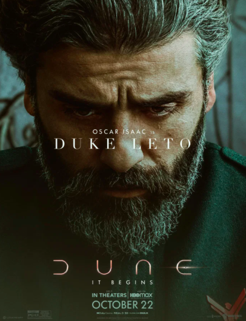 Oscar Isaac, Dune Poster