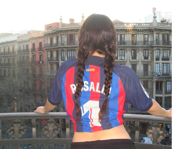 Rosalia, FC Barcelona Jersey